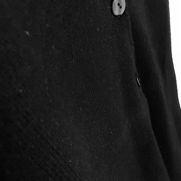 VTG CARRIE FORBES Long Sleeve Button Down Cashmere Silk Blend Sweater Cardigan M - Picture 4 of 7